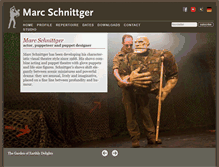 Tablet Screenshot of marcschnittger.de